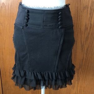 Black skirt